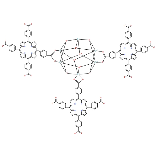 PCN-223(H)金属有机骨架cas:1640226-29-4