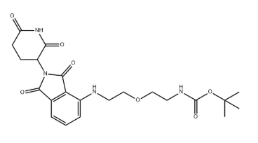 沙利度胺-NH-PEG1-NH-BOC