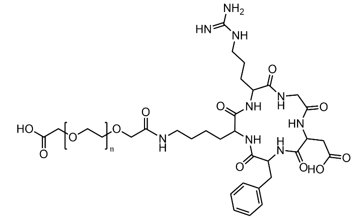 羧基-聚乙二醇-环状RGD，COOH-PEG2K-cRGD