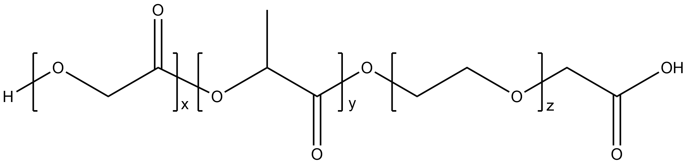 PLGA-PEG-COOH，聚乳酸羟基乙酸共聚物-聚乙二醇-羧基