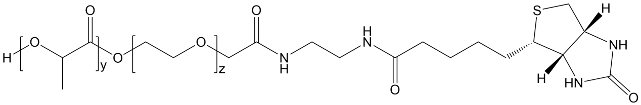 PLA-PEG-Biotin，聚乳酸-聚乙二醇-生物素