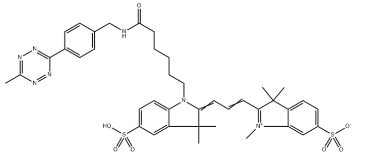 diSulfo-Cyanine3 Me-tetrazine diSulfo-Cyanine3 Me-tetrazine