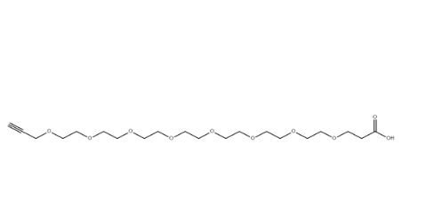 Propargyl PEG8 COOH