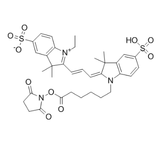 磺化Cy3-N-羟基琥珀酰亚胺酯 磺化Cy3-N-羟基琥珀酰亚胺酯