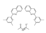 cas:1056874-46-4      双(2-(3,5-二甲基苯基)喹啉-C2,N')(乙酰丙酮)合铱(III)