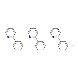 cas:94928-86-6    三(2-苯基吡啶)合铱   Tris(2-phenylpyridine)iridium 光电材料科研用