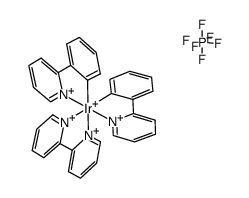 CAS号106294-60-4	   (2,2'-联吡啶)双(2-苯基吡啶)铱(III)六氟磷酸盐